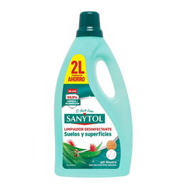 Sanytol Limpiador Desinfectante Eucaliptus 2000 ml Elimina Gérmenes y Malos Olores