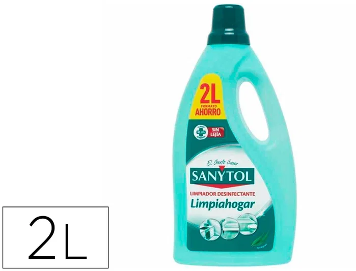 Sanytol Limpiador desinfectante aroma eucaliptus 2000 ml Sanytol Limpiador desinfectante aroma eucaliptus 2000 ml