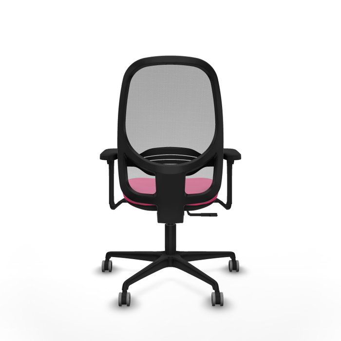PIQUERAS Y CRESPO Silla de oficina Cilanco Rosa y Gris con Mecanismo Sincro PIQUERAS Y CRESPO Silla de oficina Cilanco Rosa y Gris con Mecanismo Sincro