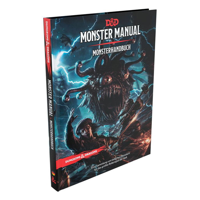 Wizards of the Coast Dungeons & Dragons RPG Manual de monstruos alemán Wizards of the Coast Dungeons & Dragons RPG Manual de monstruos alemán