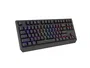 Genesis Thor 230 TKL Wireless Negro Teclado Mecánico Inalámbrico RGB Outemu Silent Lemon Hot-Swap Layout Polaco (QWERTY)