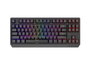 Genesis Thor 230 TKL Wireless Negro Teclado Mecánico Inalámbrico RGB Outemu Silent Lemon Hot-Swap Layout Polaco (QWERTY)