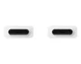 Samsung EP-DX310JWEGEU Cable USB-C a USB-C 1.8m Blanco Carga Rápida 25W