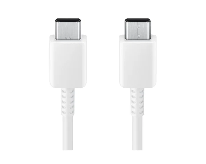 Samsung EP-DX310JWEGEU Cable USB-C a USB-C 1.8m Blanco Carga Rápida 25W