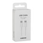 Samsung Cable USB-C a USB-C EP-DX310 3A 1,8m Blanco