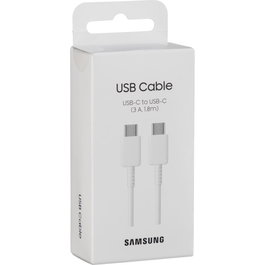 Samsung Cable USB-C a USB-C EP-DX310 1,8m Blanco