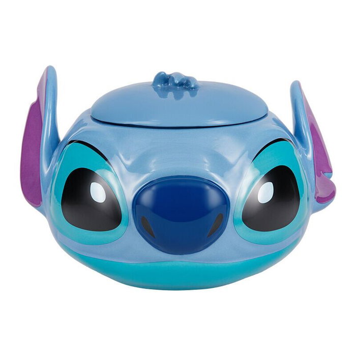 PALADONE Galletero 3D Stitch Disney - Cerámica - 15x22cm PALADONE Galletero 3D Stitch Disney - Cerámica - 15x22cm