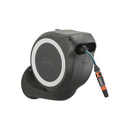 GARDENA Wand-Schlauchbox RollUp S 15 m Carrete de Manguera de Pared Automático Resistente a la Intemperie con Manguera Incluida y Soporte