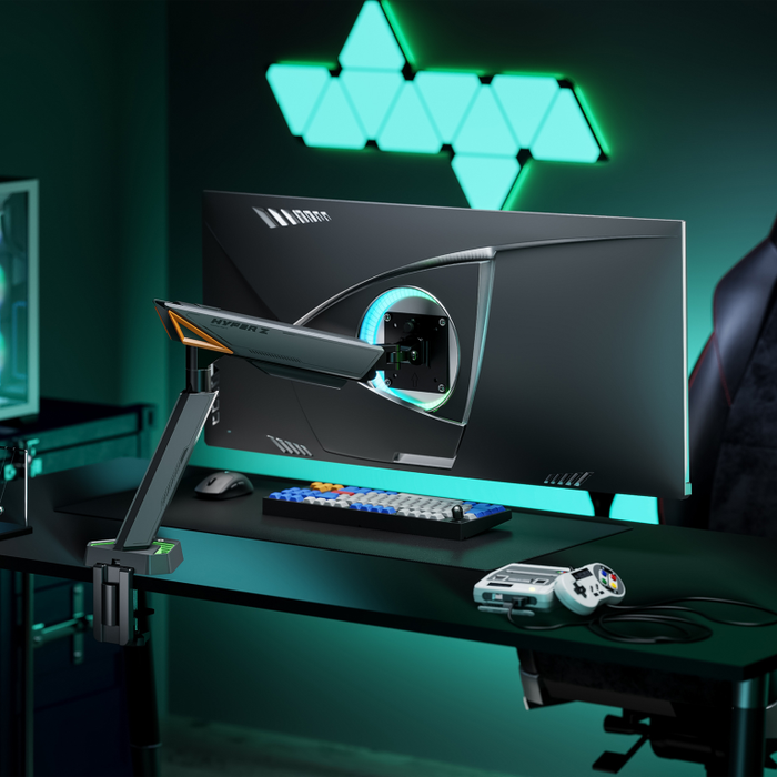 AISENS Soporte de Mesa Gaming RGB para Monitor/TV 17-49 Pulgadas AISENS Soporte de Mesa Gaming RGB para Monitor/TV 17-49 Pulgadas