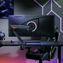 AISENS Soporte de Mesa Gaming RGB para Monitor/TV 17-49 Pulgadas