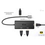 I-tec Adaptador de Vídeo USB-C Triple 4K HDMI con Power Delivery 100W Negro