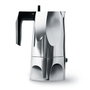 Alessi Cafetera Ossidiana para 3 tazas en aluminio fundido