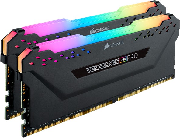 Corsair Vengeance RGB Pro 32 GB (2x16 GB) DDR4 3200 MHz CL16 DIMM Negro Corsair Vengeance RGB Pro 32 GB (2x16 GB) DDR4 3200 MHz CL16 DIMM Negro