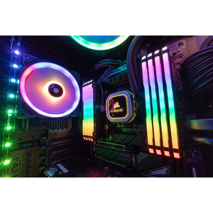 Corsair Vengeance RGB Pro 32 GB (2x16 GB) DDR4 3200 MHz CL16 DIMM Negro Corsair Vengeance RGB Pro 32 GB (2x16 GB) DDR4 3200 MHz CL16 DIMM Negro