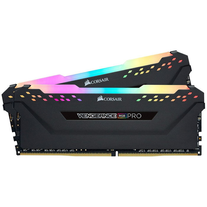 Corsair Vengeance RGB Pro 32 GB (2x16 GB) DDR4 3200 MHz CL16 DIMM Negro Corsair Vengeance RGB Pro 32 GB (2x16 GB) DDR4 3200 MHz CL16 DIMM Negro