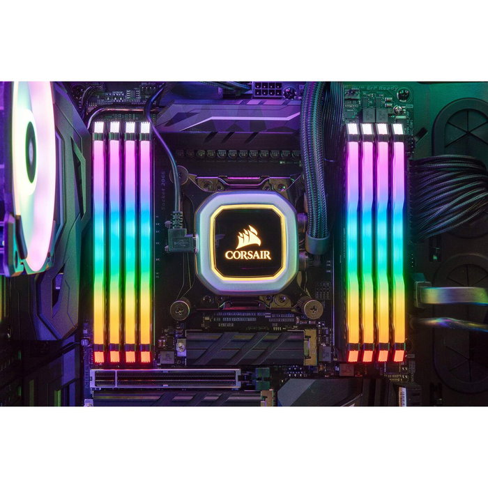 Corsair Vengeance RGB Pro 32 GB (2x16 GB) DDR4 3200 MHz CL16 DIMM Negro Corsair Vengeance RGB Pro 32 GB (2x16 GB) DDR4 3200 MHz CL16 DIMM Negro