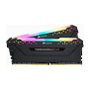 Corsair Vengeance RGB Pro 32GB (2x16GB) DDR4 3200MHz PC4-25600 CL16 288-pin DIMM Memoria RAM RGB Negro para Intel Z390 AMD 400 X570 Series