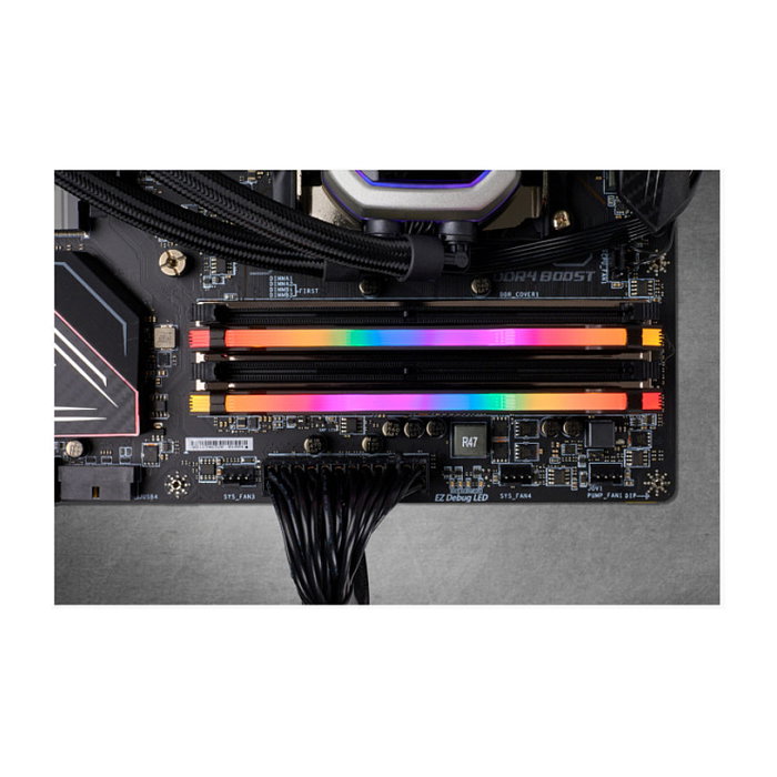 Corsair Vengeance RGB Pro 32GB (2x16GB) DDR4 3200MHz PC4-25600 CL16 288-pin DIMM Memoria RAM RGB Negro para Intel Z390 AMD 400 X570 Series