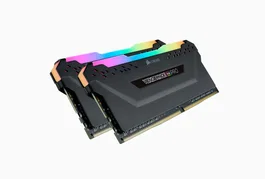 Corsair Vengeance RGB Pro 32 GB (2x16 GB) DDR4 3200 MHz C16 1.35V DIMM Memoria RAM con Iluminación RGB, Negro