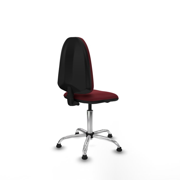 PIQUERAS Y CRESPO Silla de oficina Aýna sin brazos color Granate PIQUERAS Y CRESPO Silla de oficina Aýna sin brazos color Granate