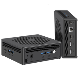 Leotec LEMIPC12 PC/estación de trabajo barebone miniPC Intel N4000 8GB RAM 128GB SSD Windows 11 Home Negro