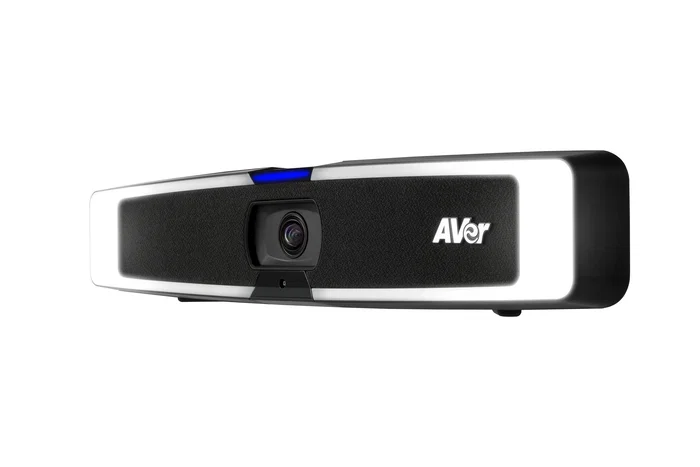 AVer VB130 Sistema de Videoconferencia en Grupo 4K con Barra de Video, Audio Beamforming, Iluminación Inteligente y Conexión Ethernet