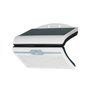 Edm Aplique solar blanco de 6W con sensor, 430lm y 6.500K