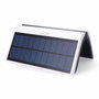 Edm Aplique solar blanco de 6W con sensor, 430lm y 6.500K