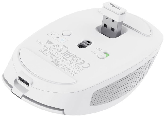 Trust Ozaa Compact Wireless Mouse Blanca Trust Ozaa Compact Wireless Mouse Blanca