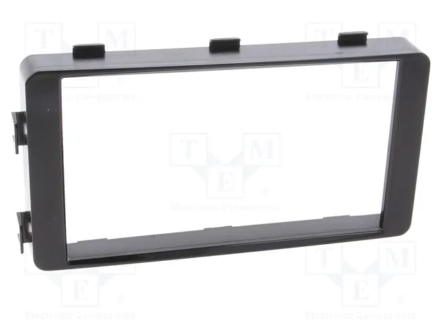 PER.PIC. Bastidor de montaje de radio 2 DIN para Mitsubishi Outlander 2013+, negro PER.PIC. Bastidor de montaje de radio 2 DIN para Mitsubishi Outlander 2013+, negro