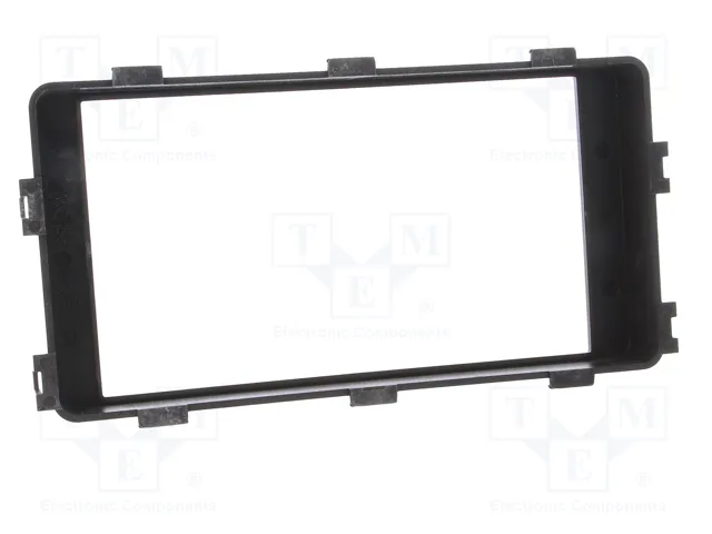 PER.PIC. Bastidor de montaje de radio 2 DIN para Mitsubishi Outlander 2013+, negro PER.PIC. Bastidor de montaje de radio 2 DIN para Mitsubishi Outlander 2013+, negro