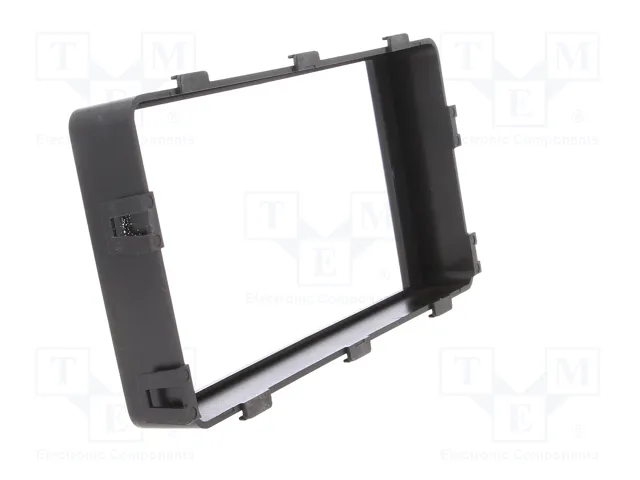 PER.PIC. Bastidor de montaje de radio 2 DIN para Mitsubishi Outlander 2013+, negro PER.PIC. Bastidor de montaje de radio 2 DIN para Mitsubishi Outlander 2013+, negro