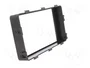 PER.PIC. Bastidor de montaje de radio 2 DIN para Mitsubishi Outlander 2013+, negro