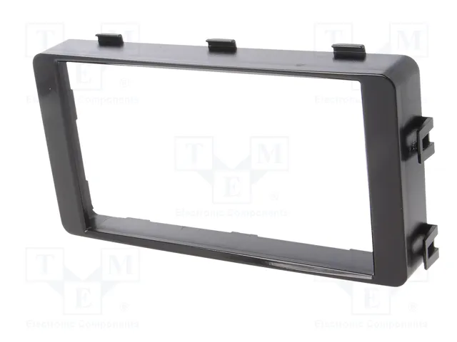 PER.PIC. Bastidor de montaje de radio 2 DIN para Mitsubishi Outlander 2013+, negro PER.PIC. Bastidor de montaje de radio 2 DIN para Mitsubishi Outlander 2013+, negro