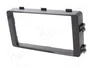 PER.PIC. Bastidor de montaje de radio 2 DIN para Mitsubishi Outlander 2013+, negro