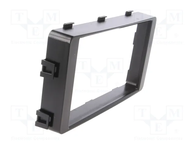 PER.PIC. Bastidor de montaje de radio 2 DIN para Mitsubishi Outlander 2013+, negro PER.PIC. Bastidor de montaje de radio 2 DIN para Mitsubishi Outlander 2013+, negro