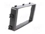 PER.PIC. Bastidor de montaje de radio 2 DIN para Mitsubishi Outlander 2013+, negro
