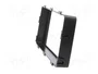 PER.PIC. Bastidor de montaje de radio 2 DIN para Mitsubishi Outlander 2013+, negro