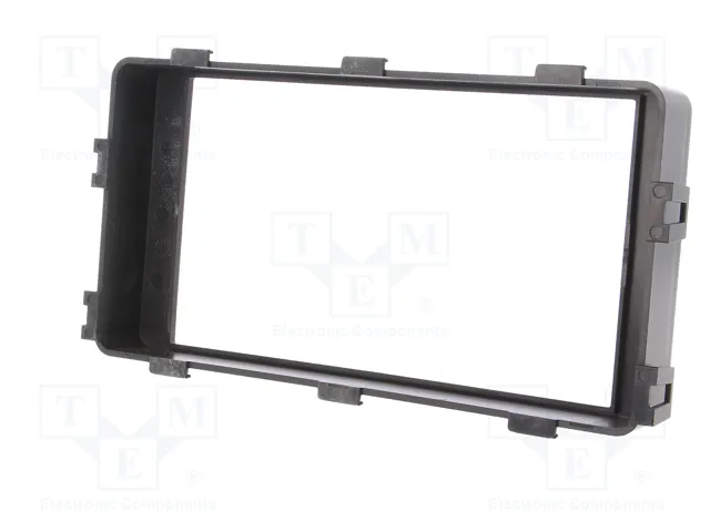 PER.PIC. Bastidor de montaje de radio 2 DIN para Mitsubishi Outlander 2013+, negro PER.PIC. Bastidor de montaje de radio 2 DIN para Mitsubishi Outlander 2013+, negro