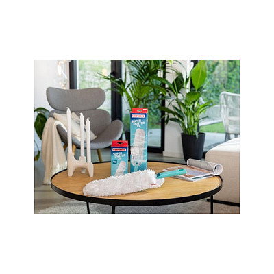 Leifheit SUPERDUSTER XL Plumero de microfibra Blanco/Turquesa Leifheit SUPERDUSTER XL Plumero de microfibra Blanco/Turquesa