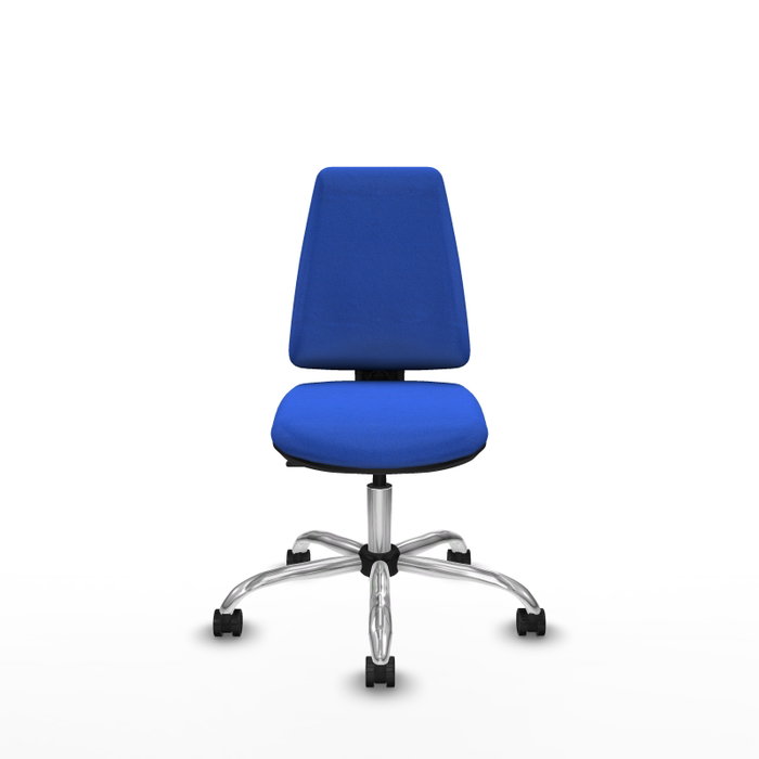 PIQUERAS Y CRESPO Silla de oficina Elche Azul sin brazos