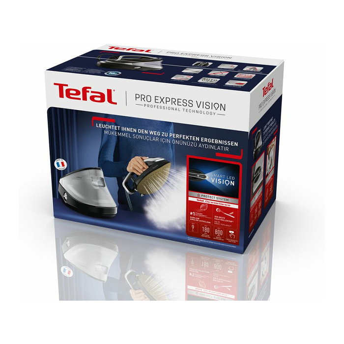 Tefal Pro Express Vision GV9821 (Negro/Plata)
