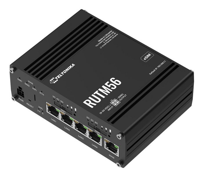 Teltonika RUTM56 Router Dual 5G + 4G LTE Teltonika RUTM56 Router Dual 5G + 4G LTE
