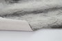 DKD Home Decor Alfombra Animal Print Textil Colonial Gris Claro Blanco Poliester 90 x 60 cm
