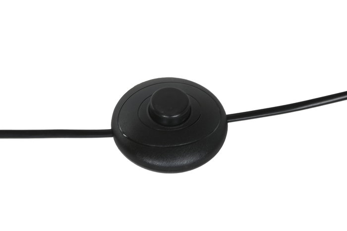 DKD Home Decor Lámpara Pie Scandi Blanco Marrón Cerámica Lino 50 x 139.5 x 50 cm