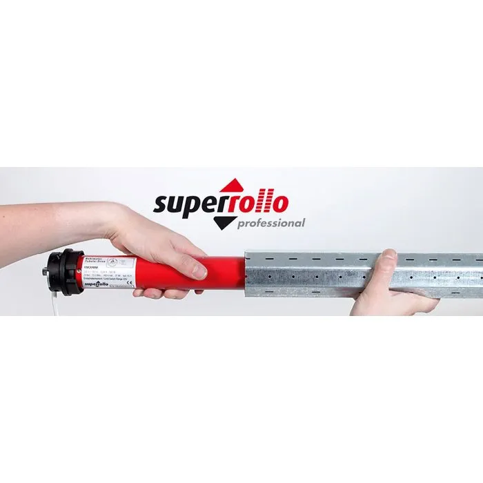 Superrollo Motor para persiana enrollable vía radio SR20925 con mando a distancia, Diámetro 60 mm, 20 Nm, Máx. peso 44 kg Superrollo Motor para persiana enrollable vía radio SR20925 con mando a distancia, Diámetro 60 mm, 20 Nm, Máx. peso 44 kg