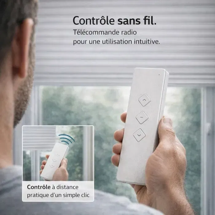 Superrollo Motor para persiana enrollable vía radio SR20925 con mando a distancia, Diámetro 60 mm, 20 Nm, Máx. peso 44 kg Superrollo Motor para persiana enrollable vía radio SR20925 con mando a distancia, Diámetro 60 mm, 20 Nm, Máx. peso 44 kg