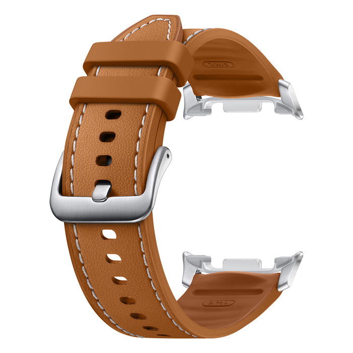Samsung Correa Híbrida para Galaxy Watch8 y Watch8 Classic, Marrón