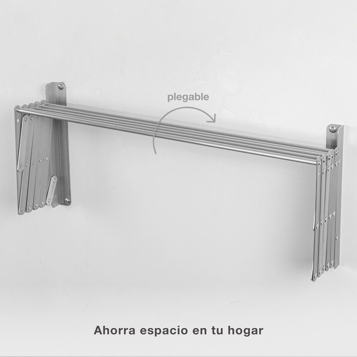 Dovelis Tendedero extensible pared Bisalla 100cm con 5 barras