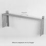 Dovelis Tendedero extensible pared Bisalla 100cm con 5 barras